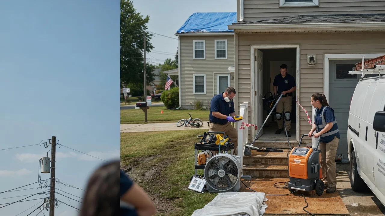 Water Damage Repair in Sandoval, IL near me